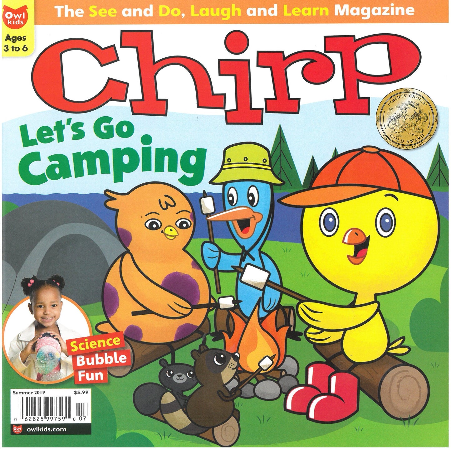 Chirp:  Ages 3-6