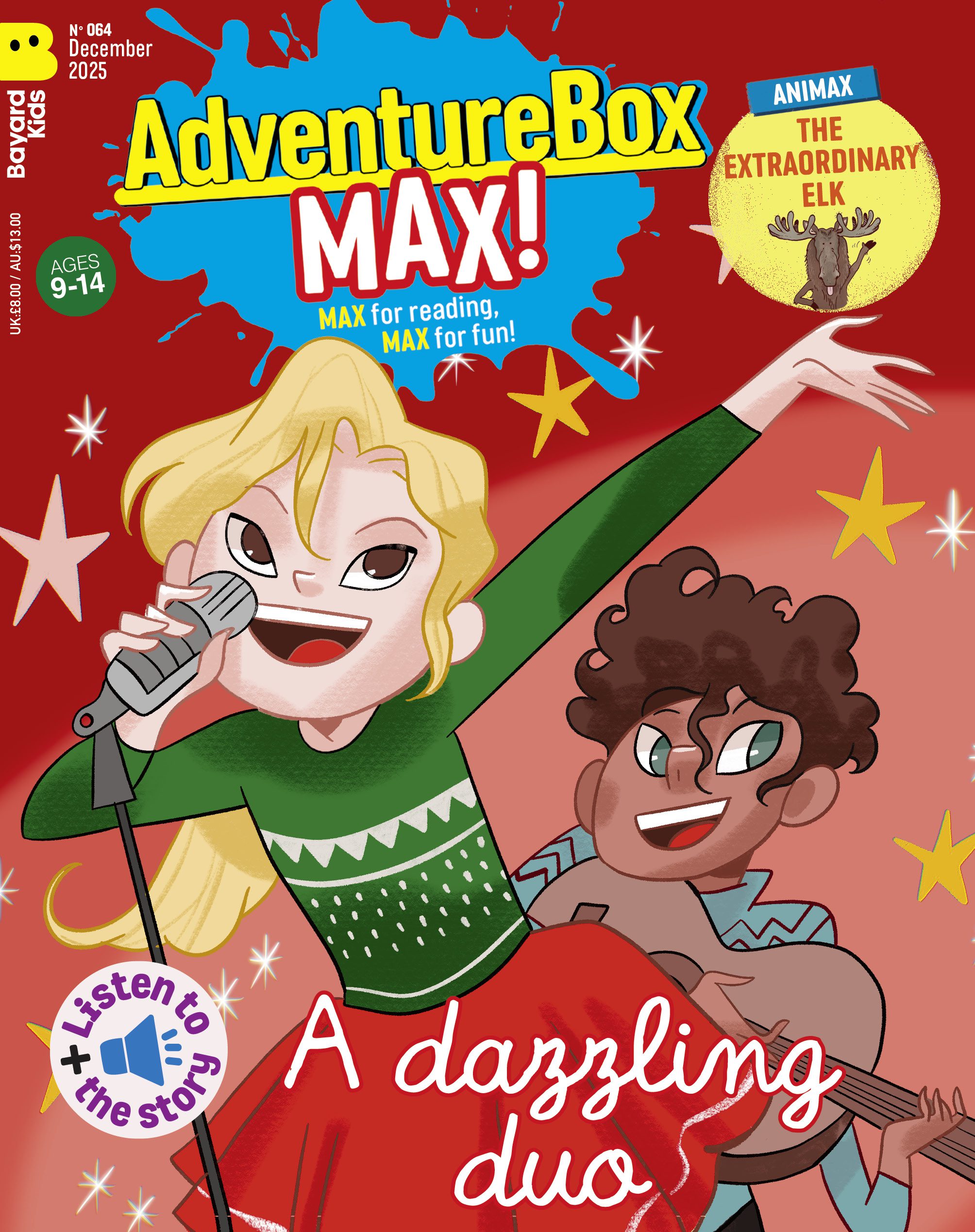 AdventureBox MAX! Ages 9-14 (AUDIO INCLUDED)