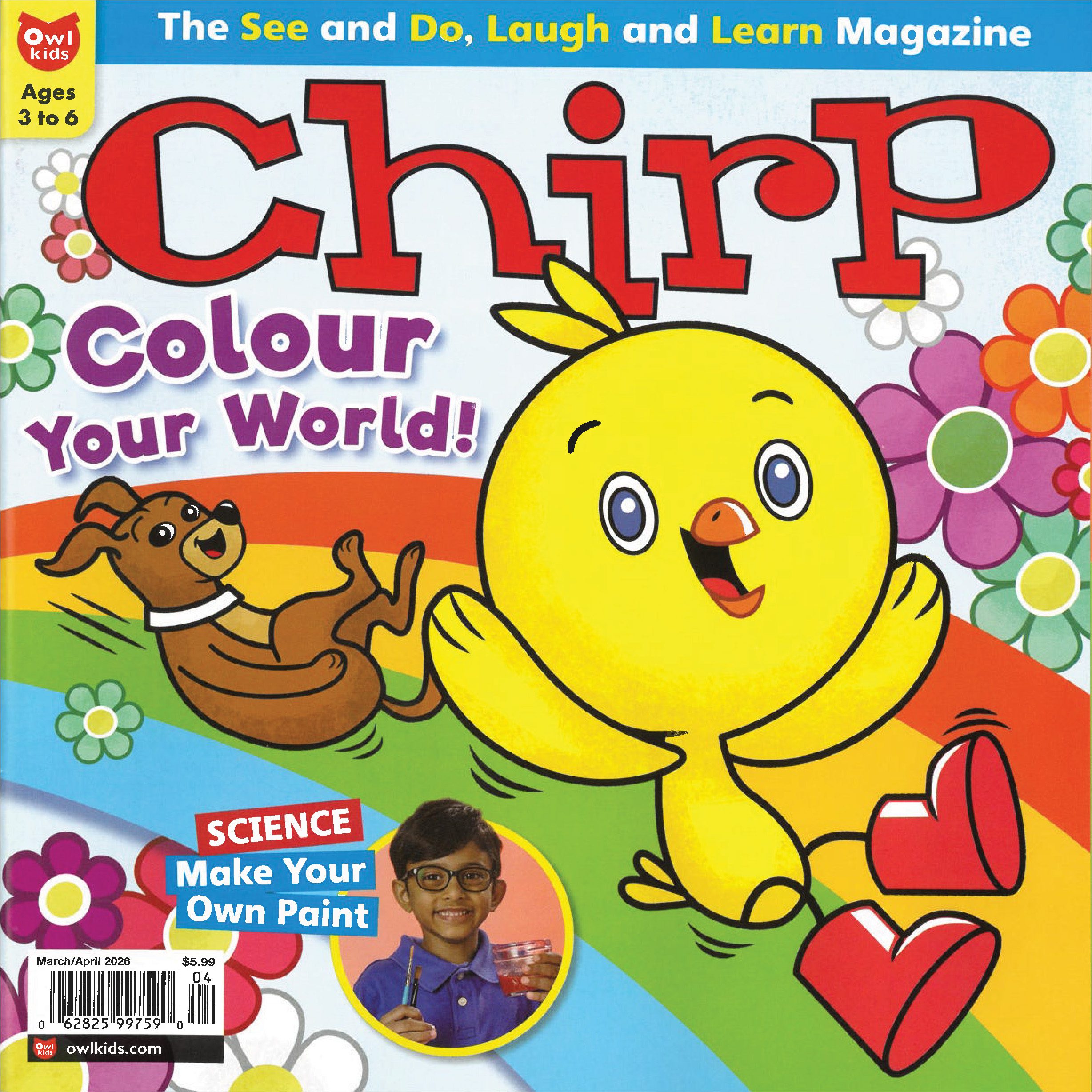 Chirp: Ages 3-6 (8 issues)
